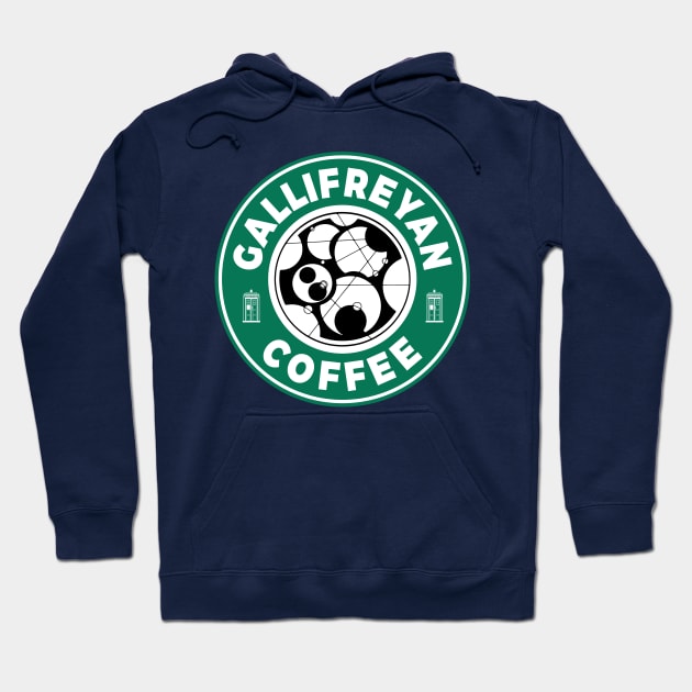 Gallifreyan Coffee Hoodie by Fabio Zannini